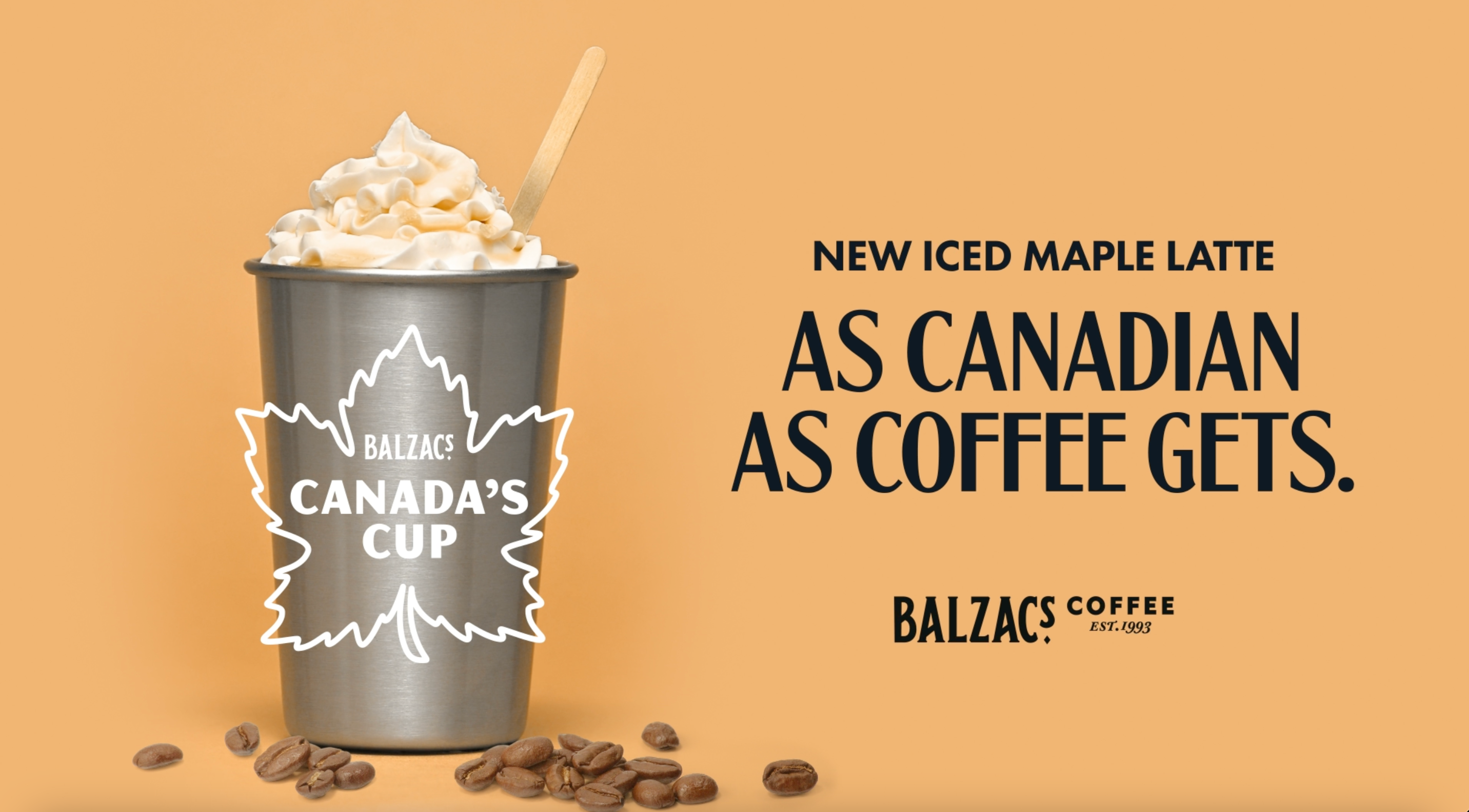 Introducing the Canada's Cup Iced Maple Latte – Balzac's Coffee