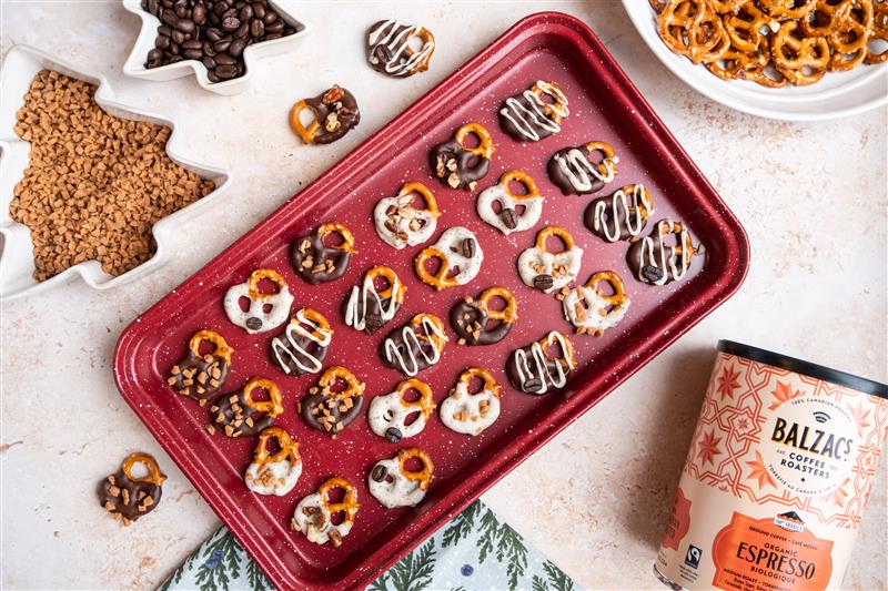 Balzac's Espresso Dipped Pretzels – Balzac's Coffee Roasters