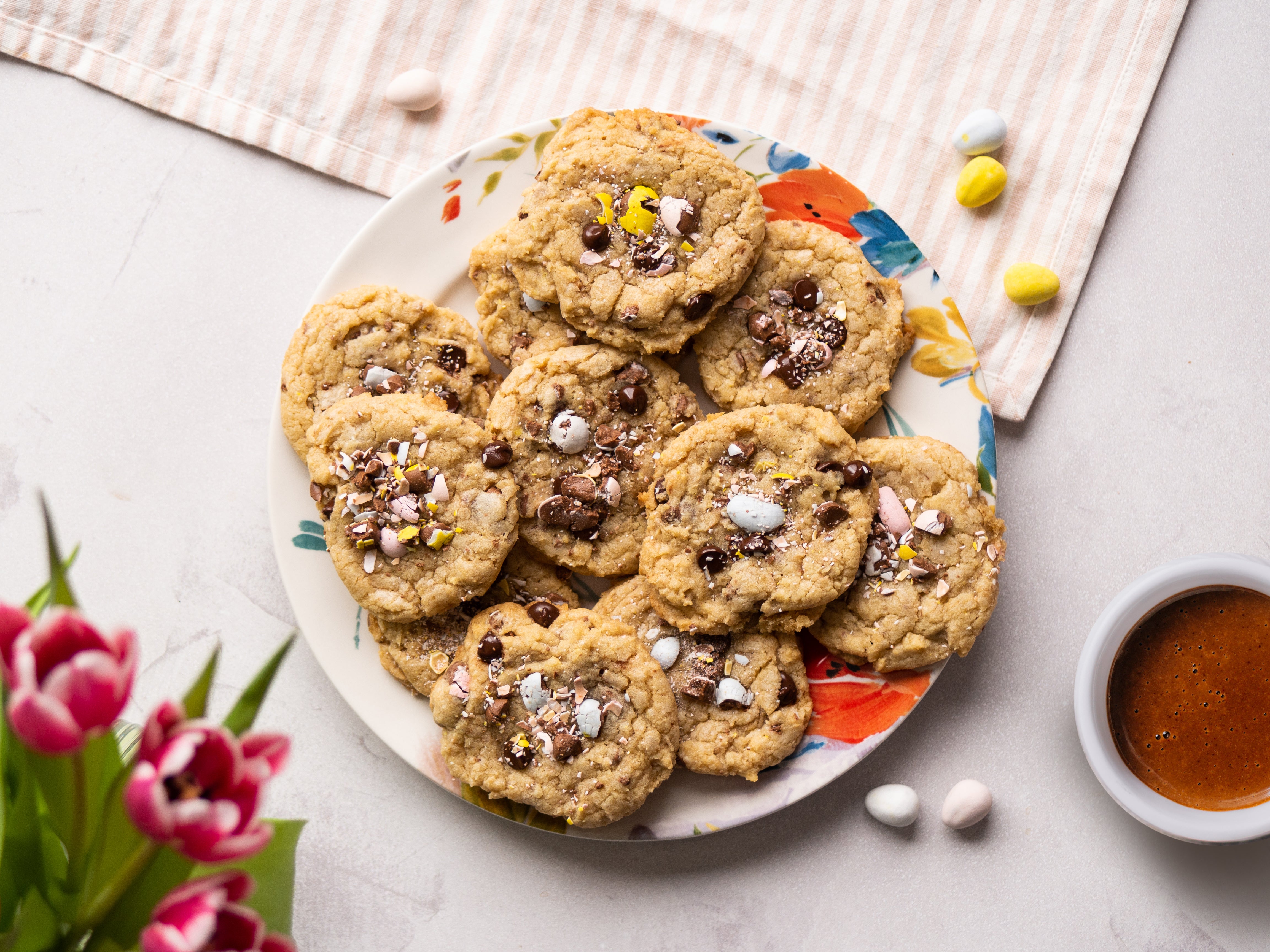 Mini Egg Chocolate Cookies