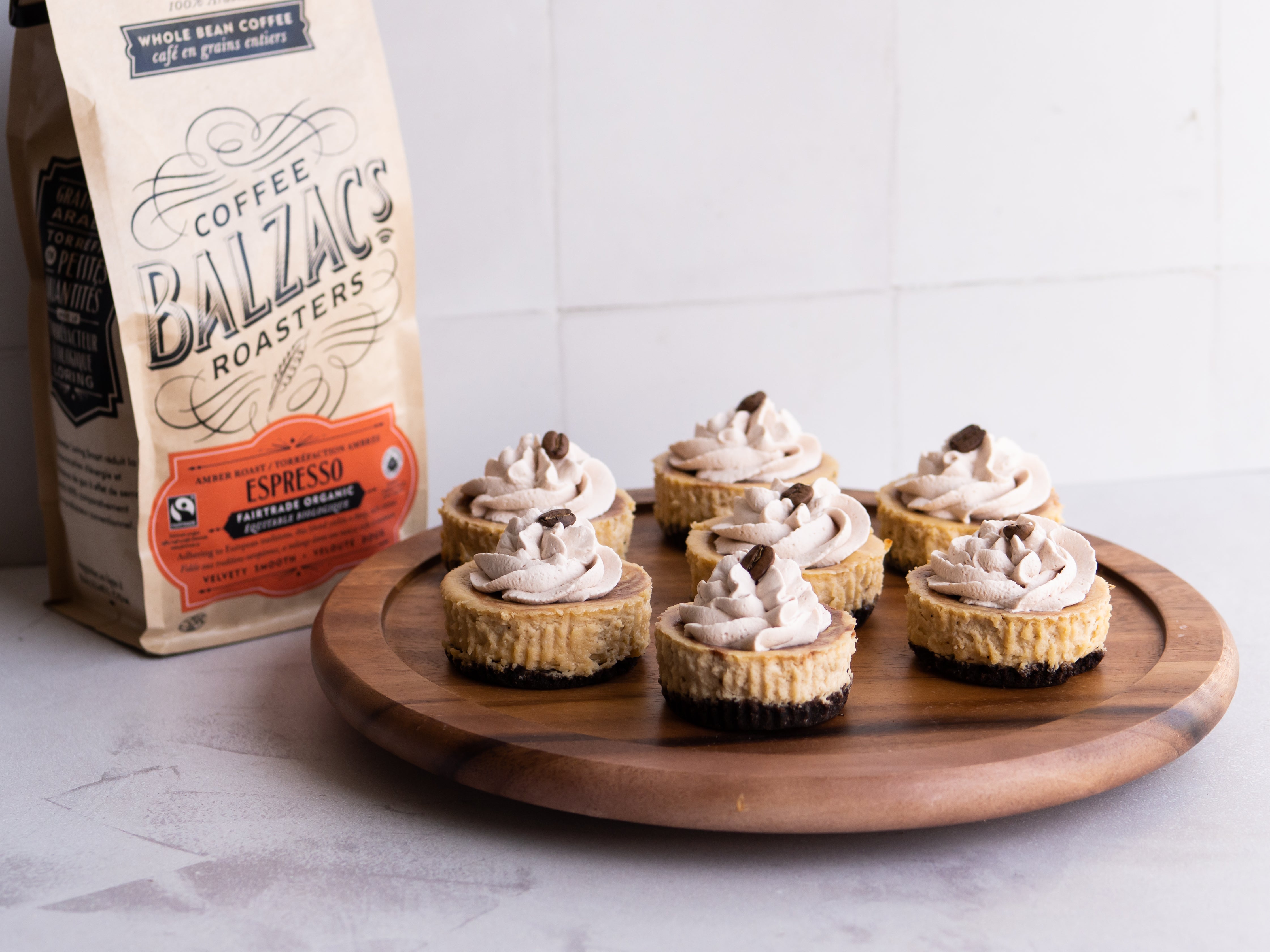 Chocolate Espresso Cheesecake Bites