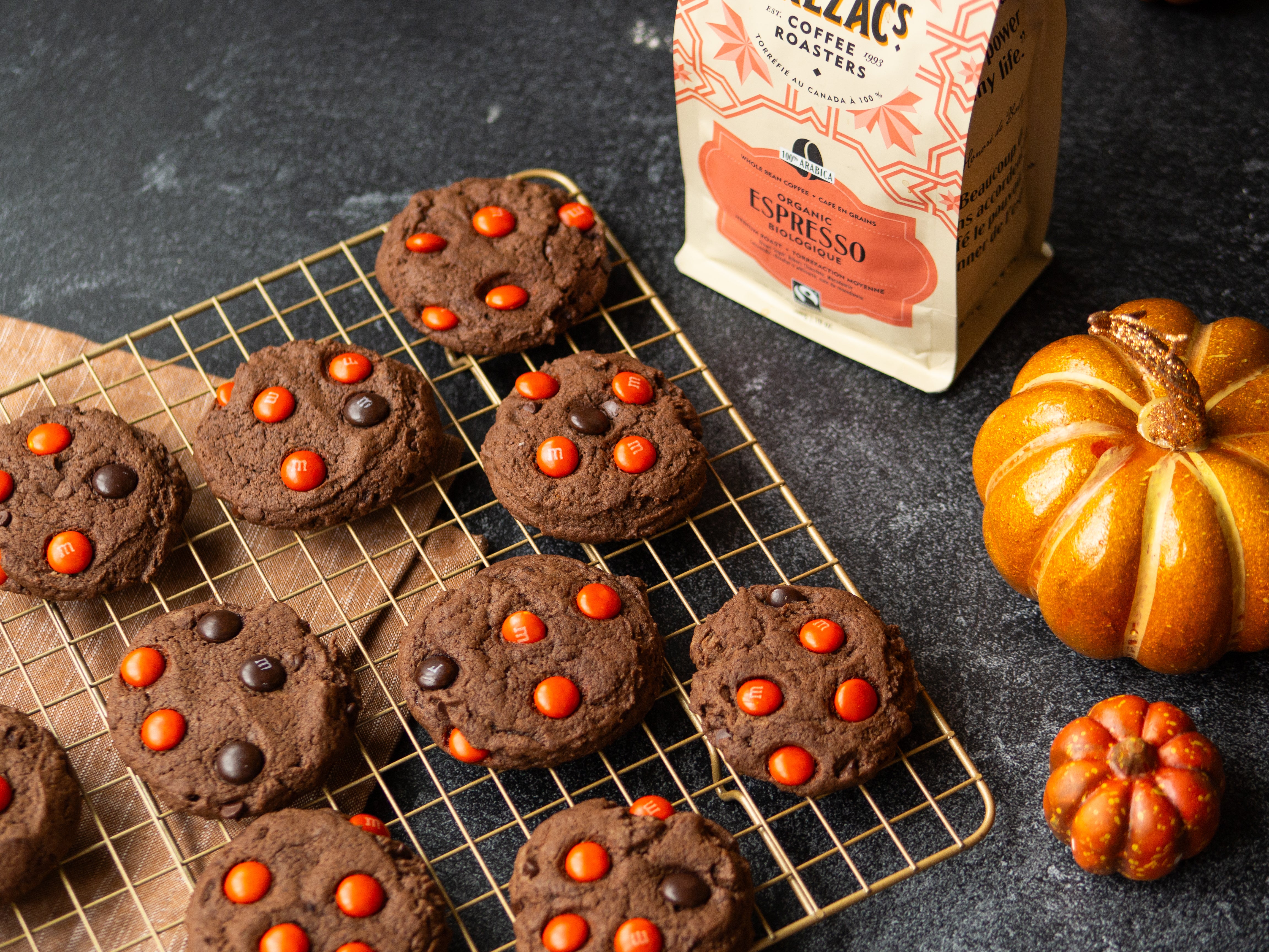 Halloween Espresso Cookies