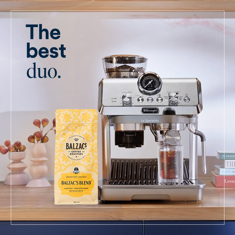 De Longhi La Specialista Arte Evo Espresso Machine with Cold Brew Balzac s Coffee Roasters