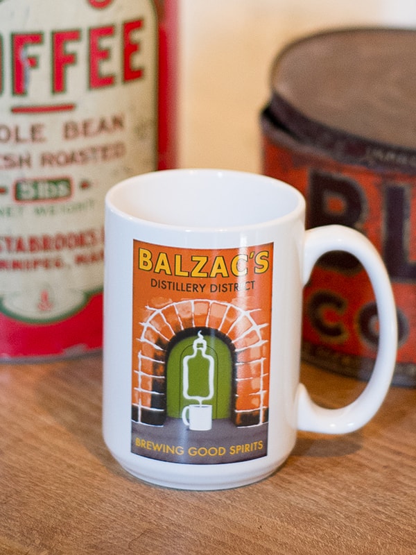 Ceramic Coffee Mug 15oz Distillery District